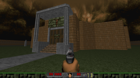 The opening, outside the cultist base